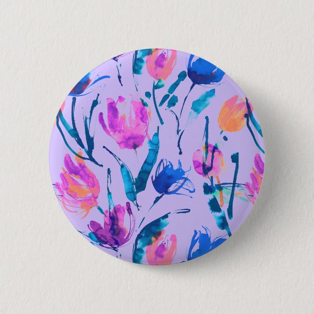Badge Rond 5 Cm Tulip (Devant)