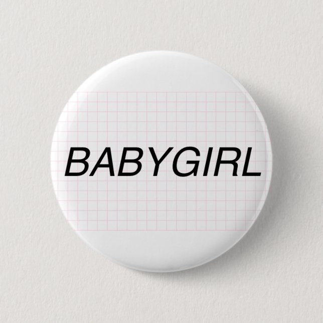 Badge Rond 5 Cm Tumblr pâle foncé (Devant)