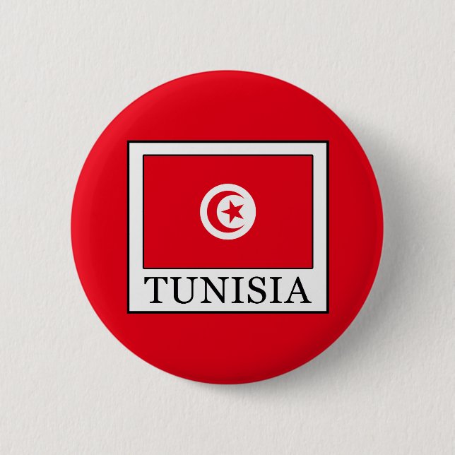Badge Rond 5 Cm Tunisie (Devant)