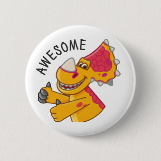 Badge Rond 5 Cm Turbozaures