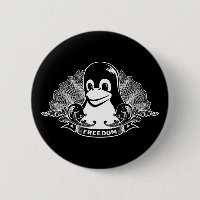 Tux Penguin - (Linux, Open Source, Copyleft, FSF)