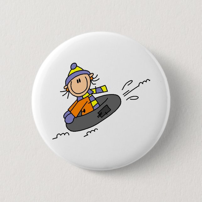 Badge Rond 5 Cm Tuyauterie d'hiver (Devant)