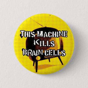 Badge Rond 5 Cm TV : Le tueur bruyant