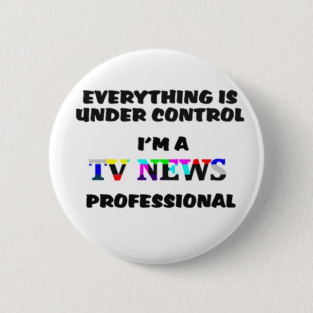 BADGE ROND 5 CM TV PRO (Devant)