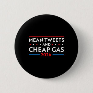 Badge Rond 5 Cm Tweets Et Gaz Bon Marché Drôle 2024 Hommes Pro Tru