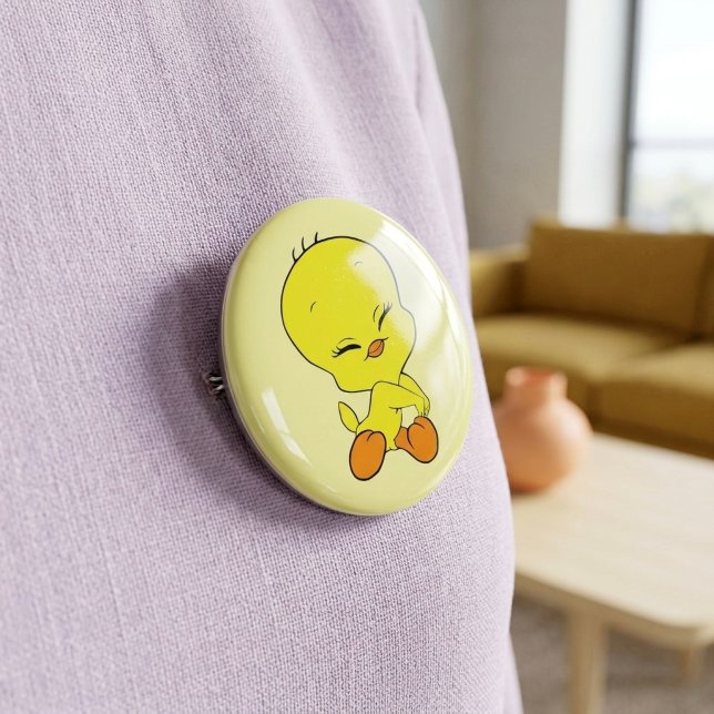 Badge Rond 5 Cm Tweety (Créateur téléchargé)