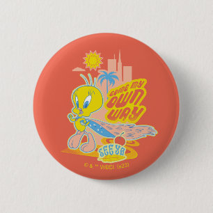 Badge Rond 5 Cm TWEETY™ - Mon propre chemin