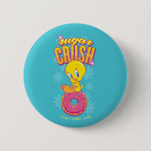 Badge Rond 5 Cm TWEETY™ - Sugar Crush
