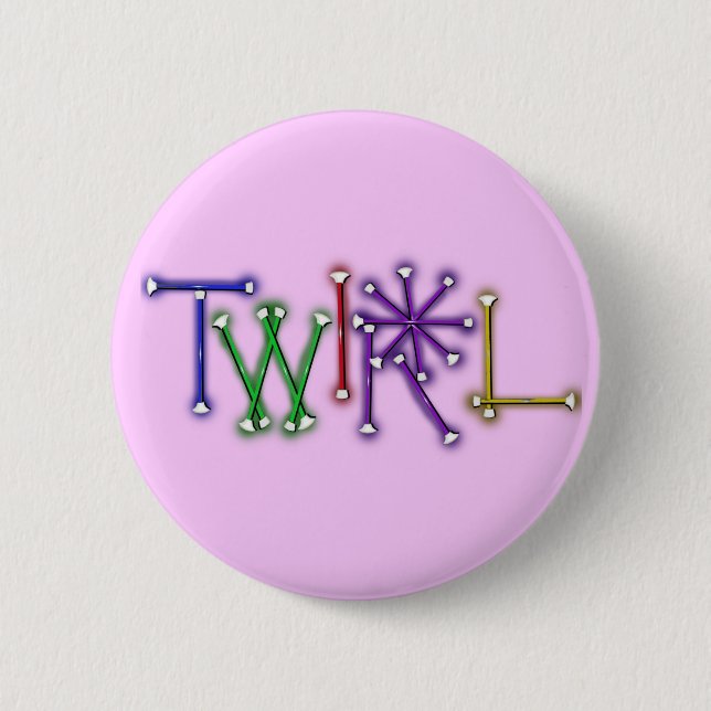 Badge Rond 5 Cm Twirl (Devant)
