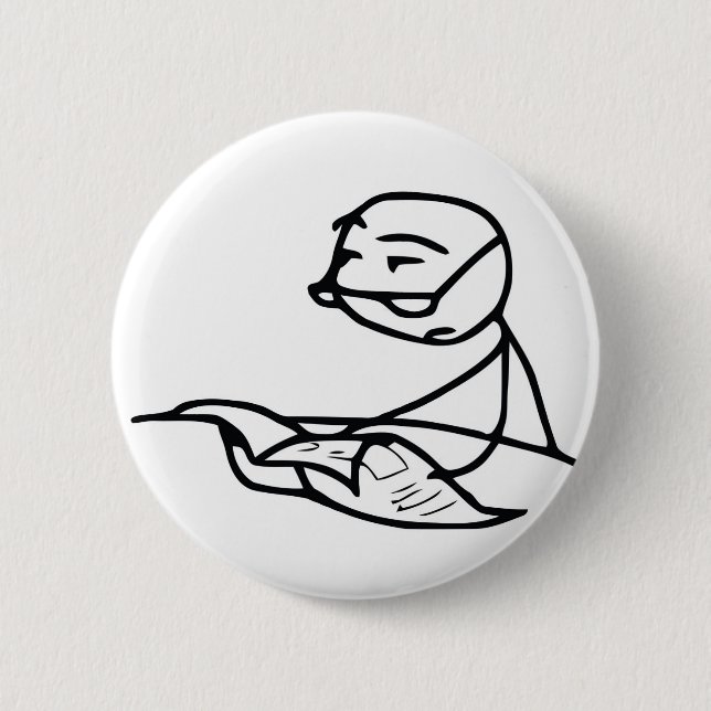 Badge Rond 5 Cm Type de journal (Devant)