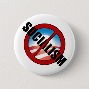 Badge Rond 5 Cm Type de socialisme
