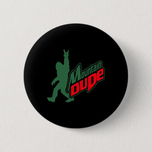 Badge Rond 5 Cm Type Montagne Drôle Bigfoot Sasquatch Cadeaux de R