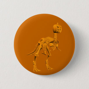 Badge Rond 5 Cm Tyrannosaurus tricktraitus