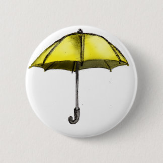 Badge Rond 5 Cm U est pour le parapluie