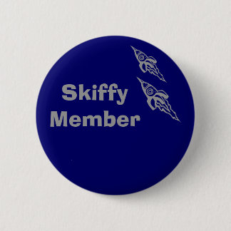 Badge Rond 5 Cm U, membre de Skiffy, U