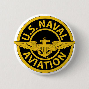 Badge Rond 5 Cm U.S. L'aéronavale - 2