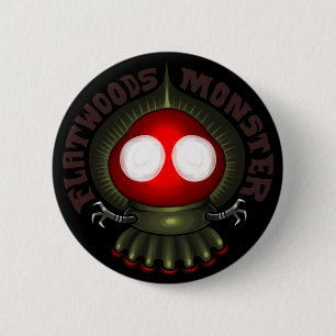 Badge Rond 5 Cm UFOLOGY : Le monstre de Flatwoods