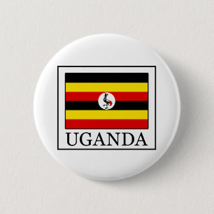 Badge Rond 5 Cm Uganda