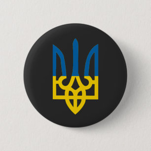 BADGE ROND 5 CM UKRAINE