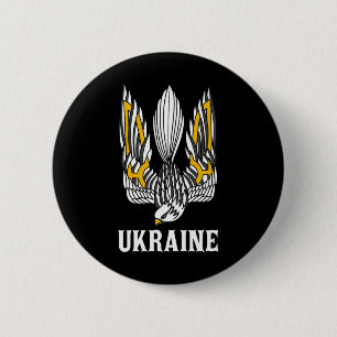 Badge Rond 5 Cm Ukraine Ukrainien Kiev Trysub Europe de l'Est 3