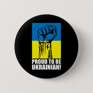 Badge Rond 5 Cm Ukraine Ukrainiens Ukrainien Kiev Trysub Drapeau 1