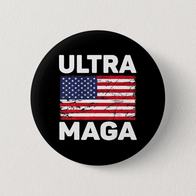 Badge Rond 5 Cm Ultra MAGA 22 (Devant)