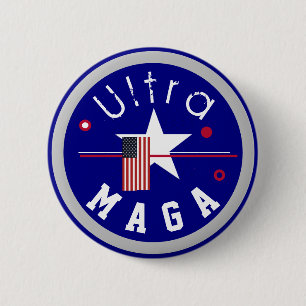 Badge Rond 5 Cm Ultra MAGA button