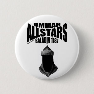 Badge Rond 5 Cm Ummah Allstars Saladin