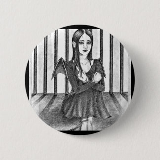 Badge Rond 5 Cm Un ange emprisonné