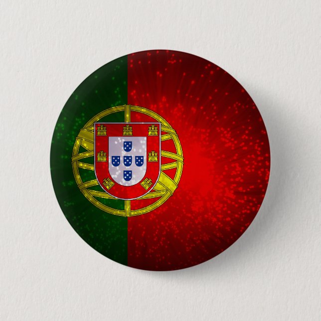 Badge Rond 5 Cm Un bandeira De Portugal (Devant)