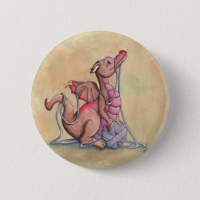 Badge Rond 5 Cm Un bon fil (Devant)