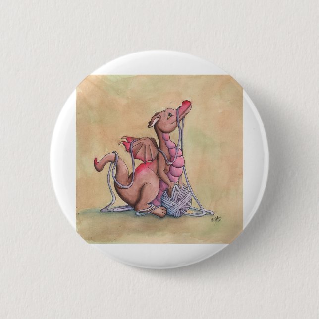 Badge Rond 5 Cm Un bon fil (Devant)