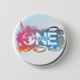 Badge Rond 5 Cm Un bouton de prière