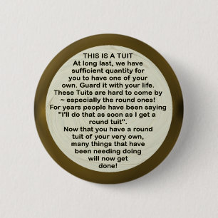 Badge Rond 5 Cm Un bouton rond de ~ de Tuit
