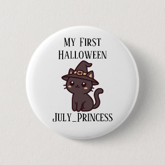 Badge Rond 5 Cm Un chat portant un chapeau pour les amateurs de ch