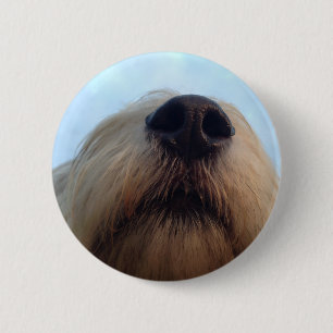 Badge Rond 5 Cm Un chien NEZ Best!