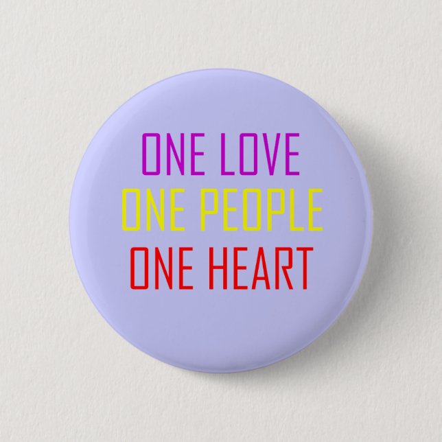 Badge Rond 5 Cm Un coeur (Devant)