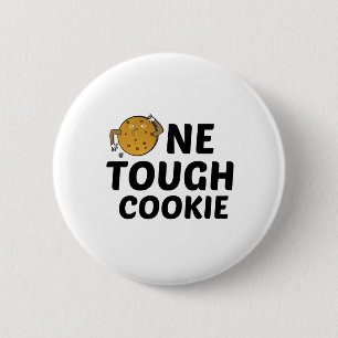 BADGE ROND 5 CM UN COOKIE DIFFICILE