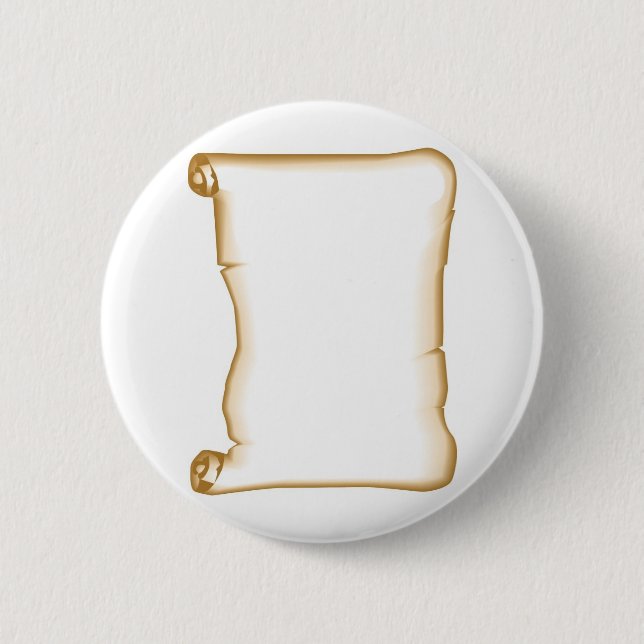 Badge Rond 5 Cm Un défilement de parchemin (Devant)