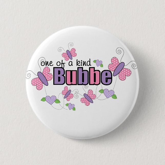 Badge Rond 5 Cm Un d'un Bubbe aimable (Devant)