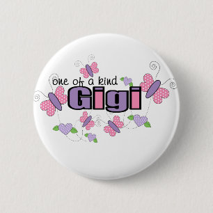 Badge Rond 5 Cm Un d'un Gigi aimable