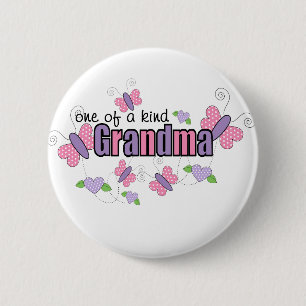 Badge Rond 5 Cm Un d'une grand-maman aimable