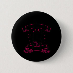 Badge Rond 5 Cm Un guerrier de méningiome soutien de méningiome su