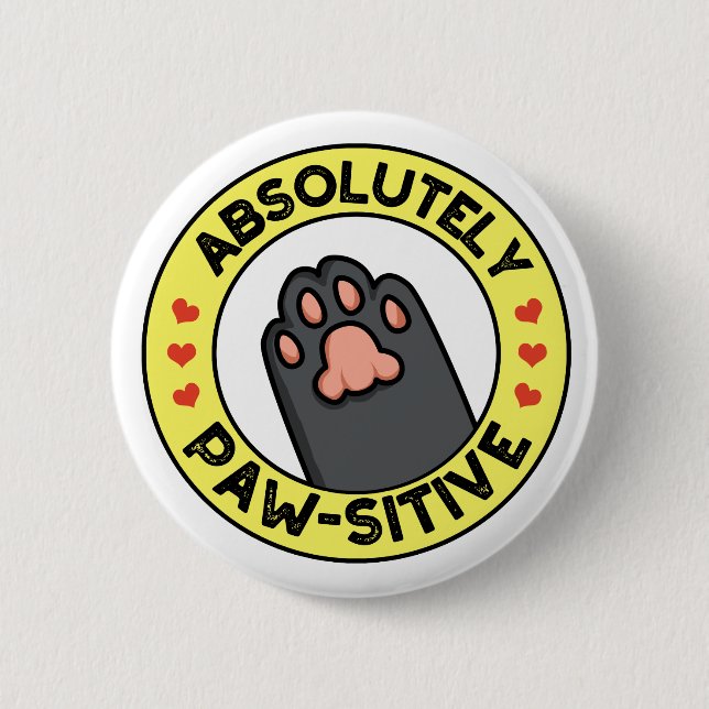 Badge Rond 5 Cm Un jeu de mot amusant et absolument péjoratif (Devant)
