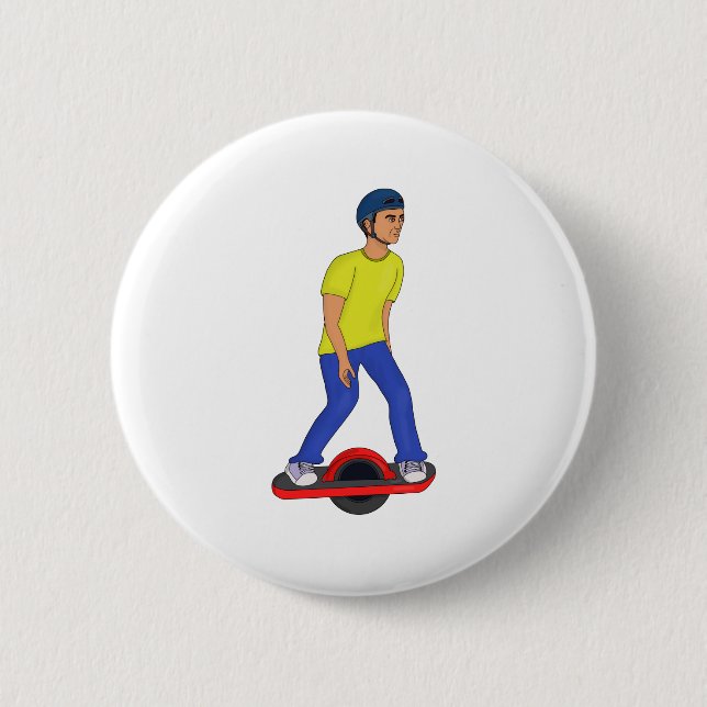 Badge Rond 5 Cm Un mec qui bouge (Devant)