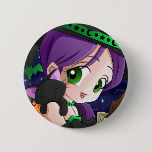 Badge Rond 5 Cm Un meilleur ami de filles est son bouton d'Anime