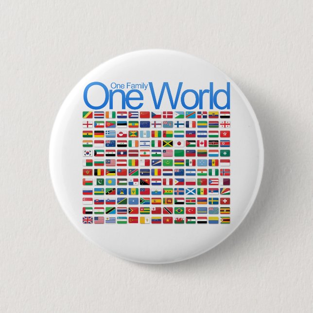 Badge Rond 5 Cm Un monde (Devant)