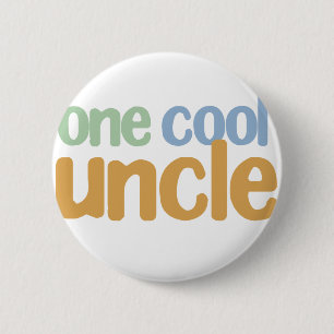 Badge Rond 5 Cm Un oncle frais T-Shirt