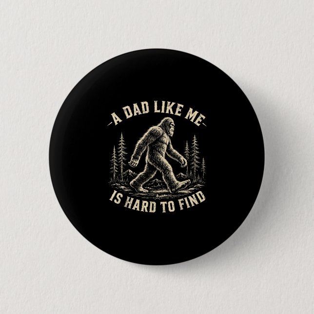 Badge Rond 5 Cm Un papa comme moi est difficile à trouver rétro sa (Devant)
