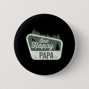Badge Rond 5 Cm Un Papa heureux, tenue de fête d'anniversaire de f